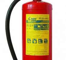 Aparat za gašenje požara OP-5: opis i svojstva