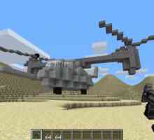 Pojedinosti o tome kako izgraditi helikopter u "Minecraft"