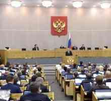 Predsjednik Državne Dume Ruske Federacije: dužnosti i ovlasti