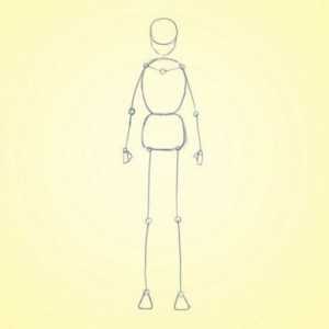 Profesionalni algoritam: kako nacrtati osobu u odjeći